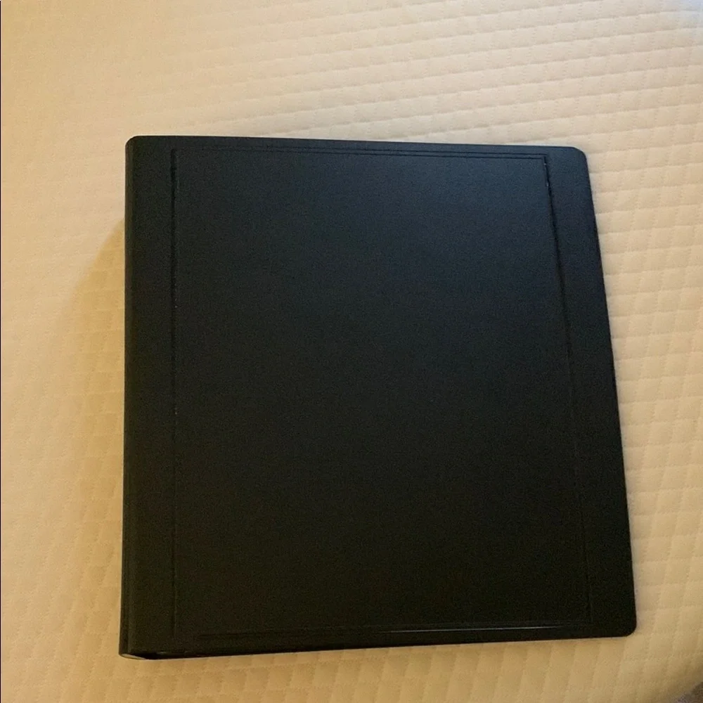 Black binder
